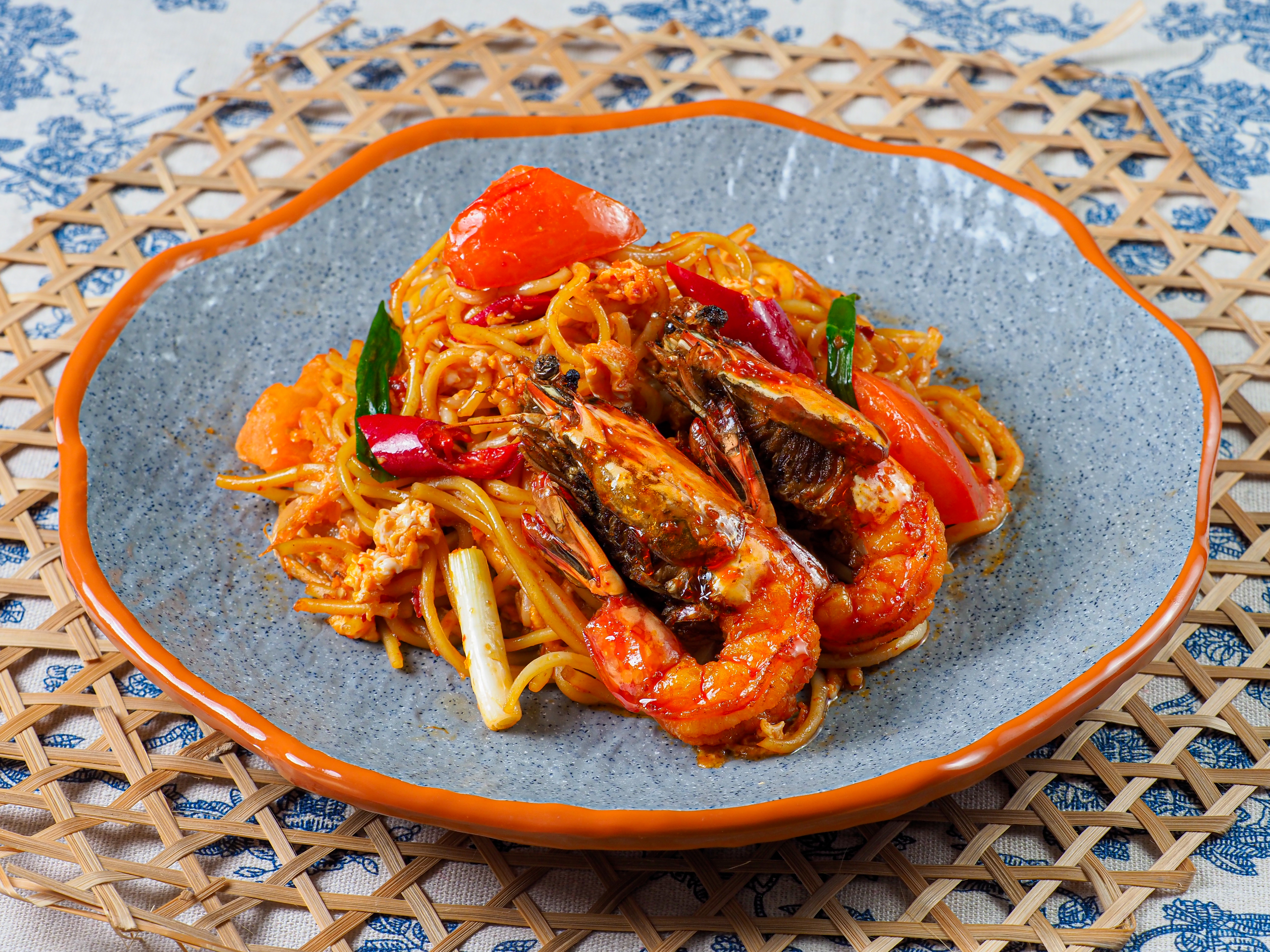 Mee Goreng with Prawn